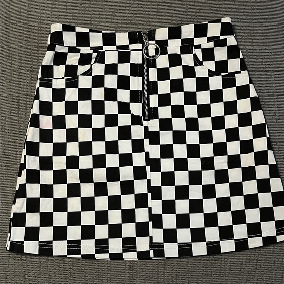 SHEIN Dresses & Skirts - Checkered A-Line Skirt